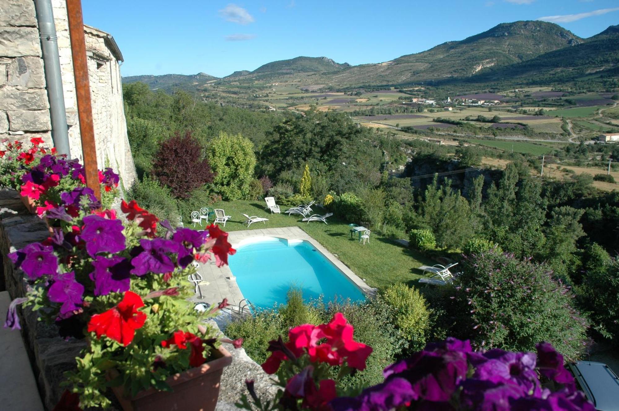 La Claveliere Hotell Saint-Auban-sur-lʼOuvèze Eksteriør bilde
